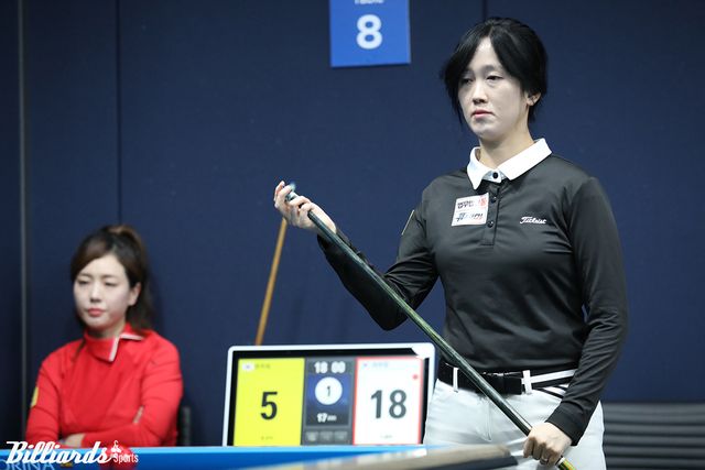 PQ에서 이올리비아와 대결하는 최보람은 PPQ에서 한주희를 애버리지 1.316으로 꺾고 종합순위 1위에 올랐다.