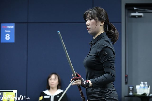 1점 차의 신승을 거두고 PQ에 올라간 고성미.