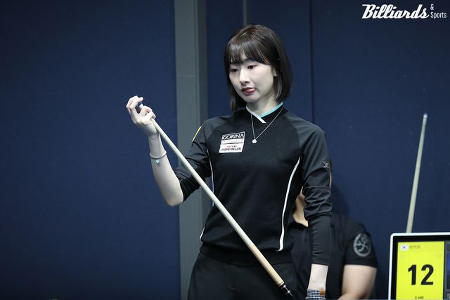 '3차 투어 8강 돌풍' 박예원은 애버리지 1.136 맹타 휘둘러 위카르 하얏트에 22이닝 만에 25:12로 승리했다.&nbsp;