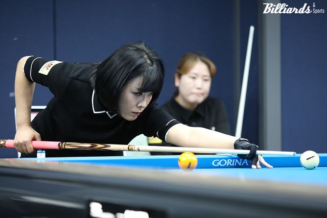 3점 차로 이지은을 꺾고 PQ에 진출한 박초원.