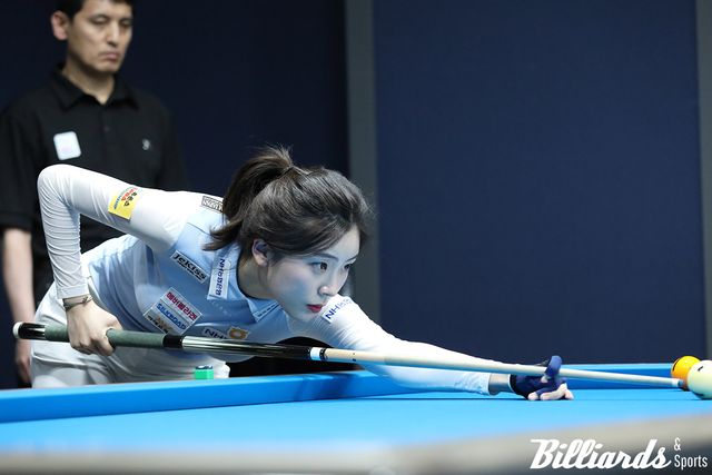 32강에서 스롱 피아비와 다섯 번째 맞대결을 벌이는 정수빈.