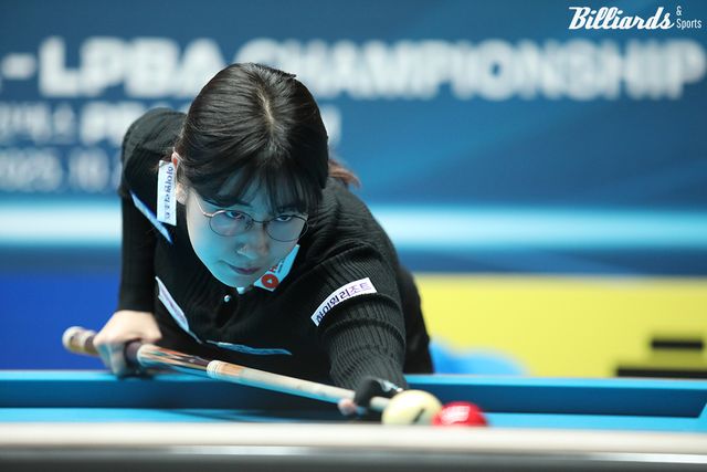 이미래(하이원리조트)는 애버리지 1.563을 기록하며 32강에 가장 먼저 진출했다.