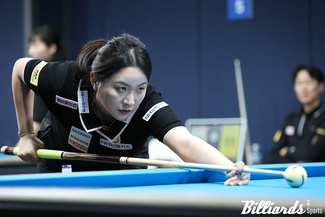 임혜원을 3-0으로 물리친 김민아.