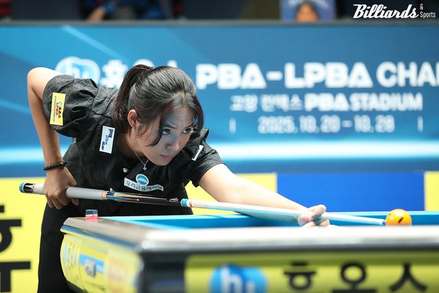 스롱 피아비(우리금융캐피탈)는 32강전에서 정수빈(NH농협카드)과 승부치기까지 가는 치열한 승부를 벌였다.