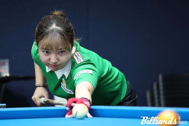 심지유의 무명 돌풍을 누르고 8강에 오른 황민지.&nbsp;