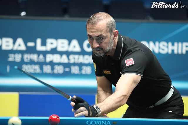 세미 사이그너(웰컴저축은행)는 김현석1을 3-1로 꺾었다.