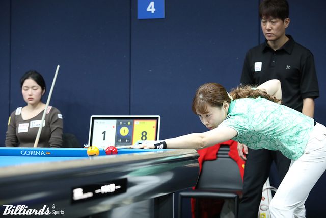 이신영은 탈락 일보 직전에 기사회생해 역전승을 거두는 등 한지은과 명승부를 펼쳤다.