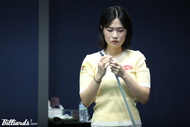 박정현(하림)이 시즌 두 번째 8강행에 과연 성공할 수 있을까. 24일 오후 8시 30분에 박정현은 이마리와 16강 승부를 벌인다.&nbsp; 사진=고양/이용휘 기자