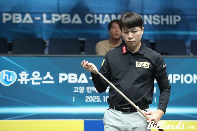 최성원이 승부치기에서 승리를 거두고 32강에 진출했다. 사진=고양/이용휘 기자