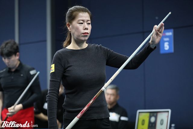 박정현과 16강에서 대결하는 이마리.