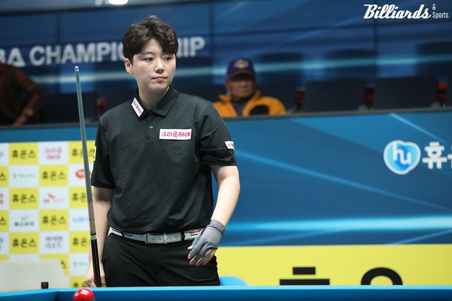 백민주는 초반 두 세트를 따내 2-0으로 앞서면서 승부를 여유있게 풀어갔다.