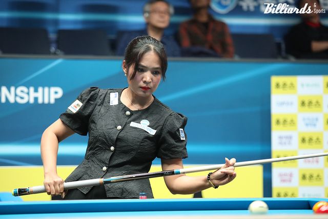 스롱 피아비(우리금융캐피탈)가 6차 투어 휴온스 LPBA 챔피언십 준결승에 진출, 시즌 4번째 결승행에 도전한다.&nbsp; 사진=고양/이용휘 기자