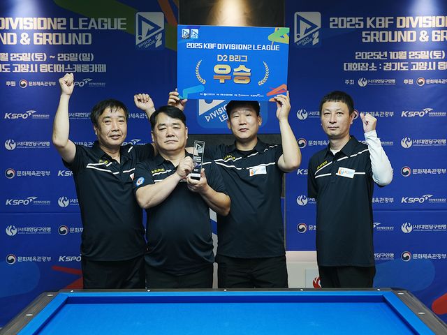 B리그 우승 팀 아라크네.