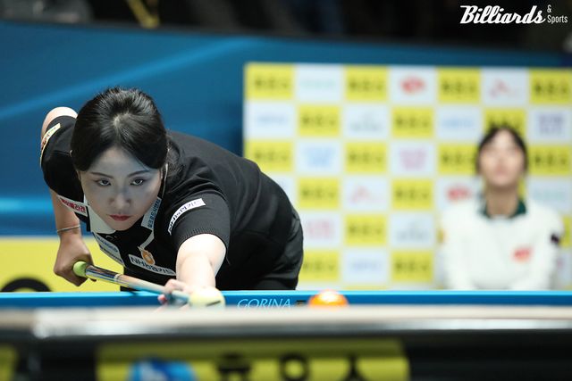 결승에서 김민아는 애버리지 1.100의 공격력을 앞세워 김상아(하림)를 세트스코어 4-0으로 제압했다.