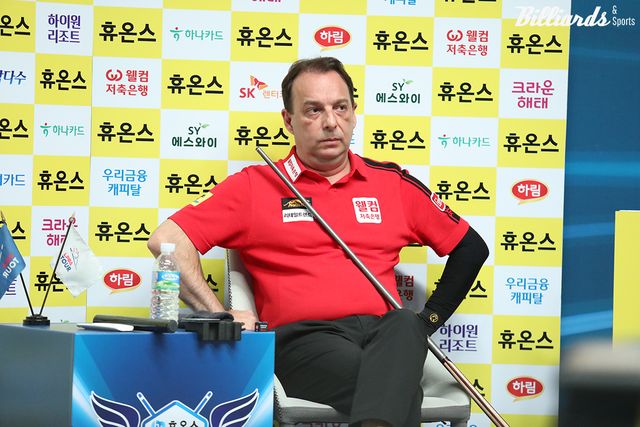 산체스는 결승에서 김영원과 첫 대결을 벌인다. 산체스와 김영원은 PBA 팀리그 2, 3라운드에서 대결해 1승 1패를 기록했다.