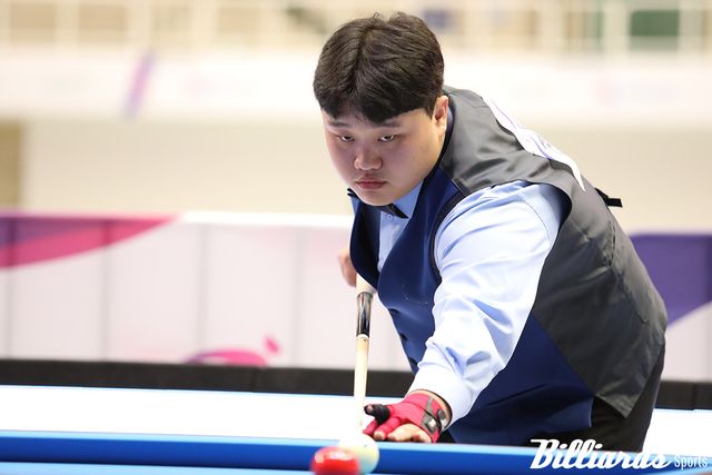 준결승전에서 허정한을 꺾고 결승에 오른 정예성. 사진=부산/이용휘 기자