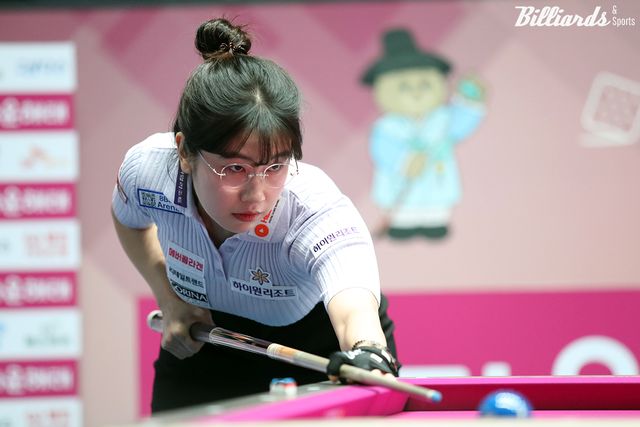 김가영과 이번 준결승전에서 10개월여 만에 리벤지매치를 벌이는 이미래(하이원리조트).