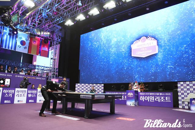 지난 시즌 열린 '하이원리조트 챔피언십' 결승 장면.