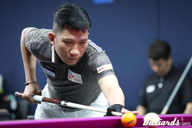 끝내기 장타로 이동규를 제압하고 16강에 오른 응오딘나이.