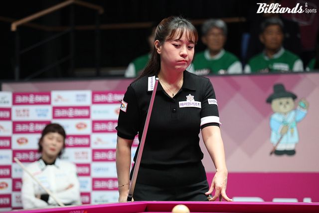 패배 직전에 기사회생해 승부를 7세트까지 끌고갔던 임경진은 마지막 세트를 3:9(7이닝)로 패하면서 아쉽게 준우승에 머물렀다.