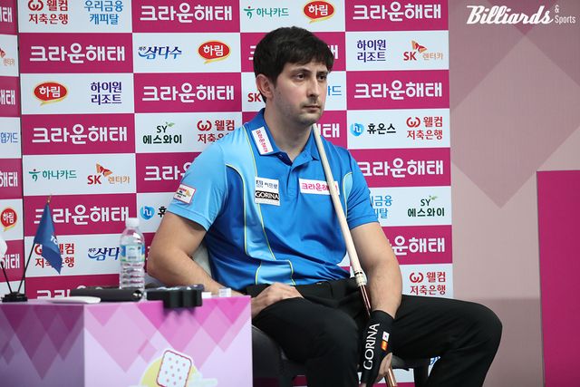 다비드 마르티네스(크라운해태)는 1점을 남겨두고 두 차례 불운이 겹치면서 아쉽게 탈락했다.