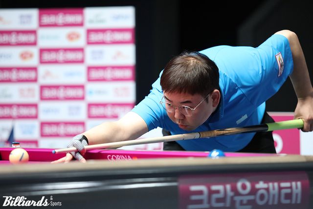 16강전에서 아쉽게 탈락한 고상운.