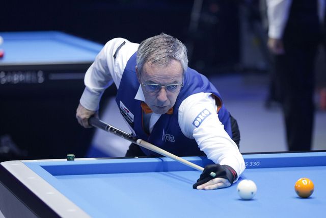 멕스와 조명우에 이어 세계랭킹 3위로 내려온 딕 야스퍼스(네덜란드). UMB 이벤트랭킹에서는 아직 1위를 고수하고 있다.