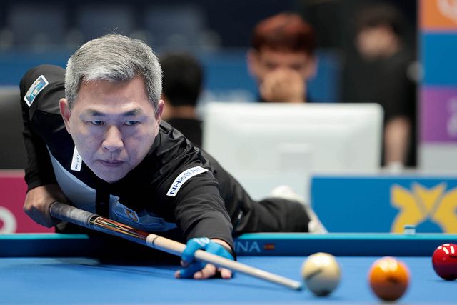 8강에서 신남호를 꺾고 준결승에 오른 마민껌.