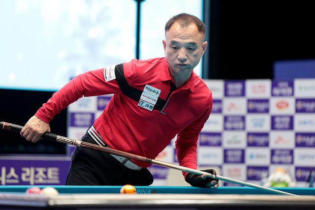 이승진이 8강에서 임성균을 꺾고 시즌 3번째 준결승 진출에 성공했다. 사진=PBA 제공