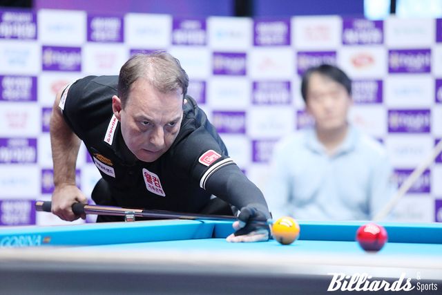 다니엘 산체스가 8강에서 우태하를 꺾고 시즌 4번째 준결승에 진출했다. 사진=정선/이용휘 기자