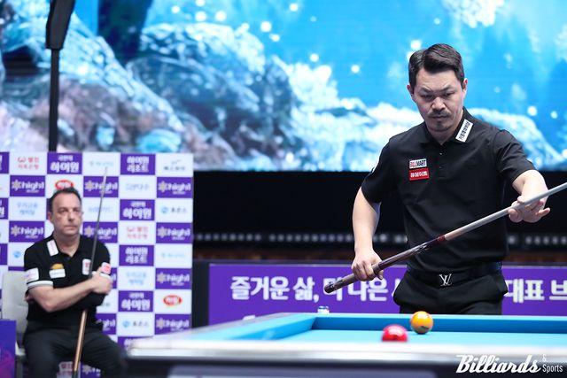 준결승 내내 리드했던 이상용은 마지막에 산체스의 끝내기 9점타가 터지면서 아쉽게 패했다.