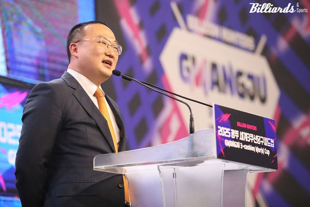 광주광역시당구연맹 박종규 회장. 사진=이용휘 기자