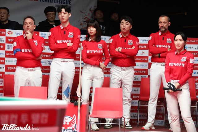 웰컴저축은행은 4라운드에서 휴온스와 크라운해태에 2연패를 당했다.