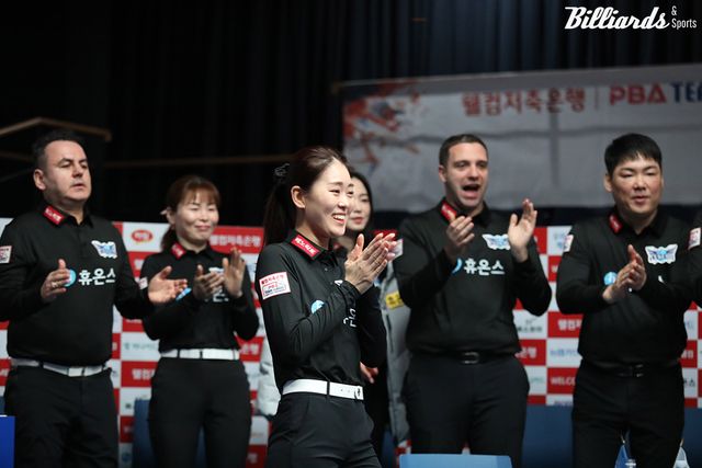 팀리그 데뷔전에 출전한 최지민(휴온스).&nbsp; 사진=이용휘 기자