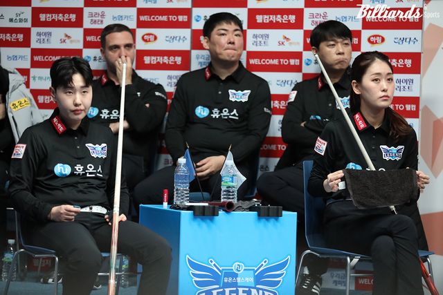 휴온스는 웰컴저축은행과 하나카드 등 강팀들을 차례로 꺾고 2연승을 거뒀다.&nbsp;