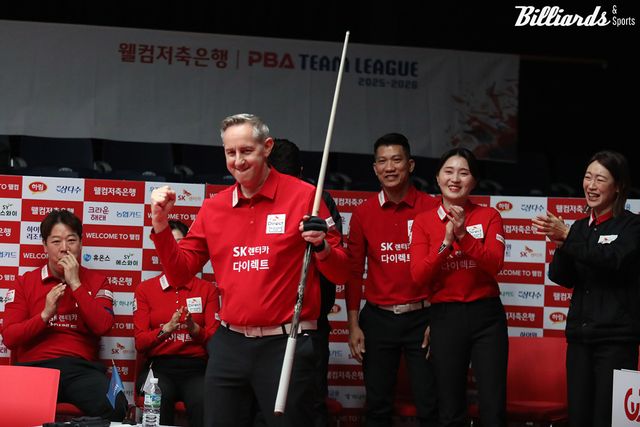 SK렌터카의 11연승 행진을 견인한 에디 레펀스(벨기에).