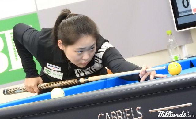 사상 최초로 남자 국제시합 결승에 올라간 여자 선수 김하은.