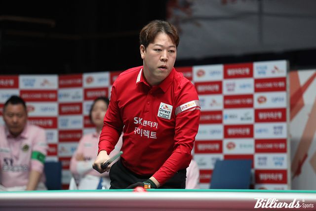 SK렌터카의 12연승이 하나카드에 3-4로 아깝게 패하며 좌절됐다. 하나카드는 6, 7세트를 모두 1점 차로 승리해 SK렌터카의 발목을 잡았다.&nbsp; 사진=고양/김민영, 이용휘 기자