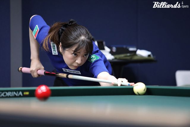 23-24시즌 '하이원리조트 LPBA 챔피언십'을 우승한 사카이 아야코(하나카드).