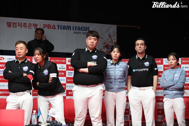 우리금융캐피탈 선수들.