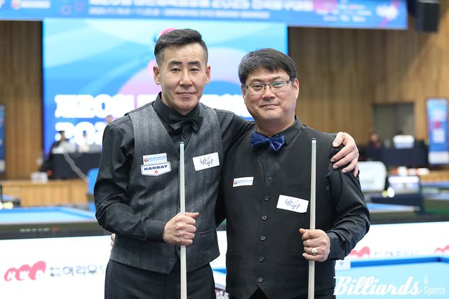 전국대회에서 처음으로 4강에 입상한 김현종-박삼구.