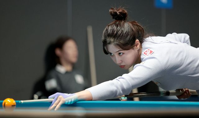 4개 대회 연속 64강 진출에 도전하는 조예은.