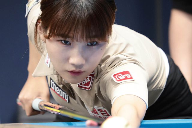 64강 시드권에서 탈락한 용현지는 PPQ(1차 예선)에서 고성미와 첫 대결을 펼친다. 사진=PBA 제공