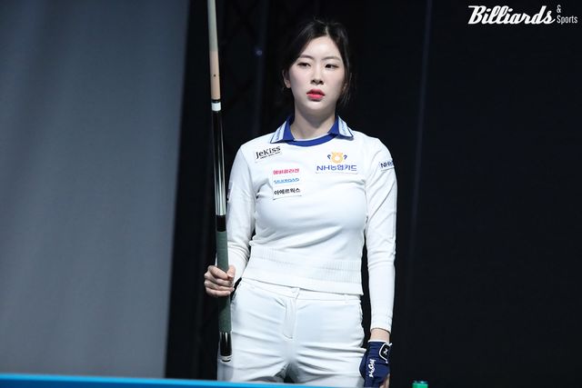 정수빈은 박정현(하림)에게 승리하며 32강에서 김가영과 만났다.