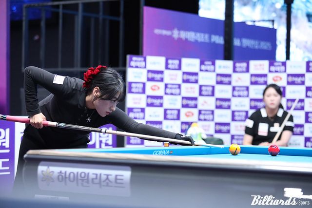 장가연은 32강에서 오지연을 상대로 32강 진출에 도전한다.