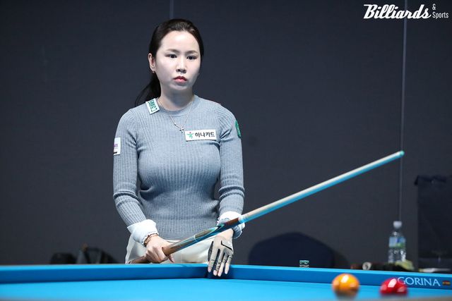 김진아는 승부치기에서 패해 아쉽게 16강 진출에 실패했다.