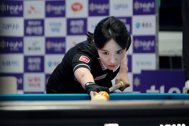 최혜미(웰컴저축은행)는 한지은(에스와잉)게 3-1로 승리하며 16강에 올라갔다.