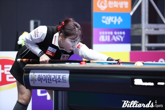 25점을 모두 획득하고 무난히 32강에 오른 김예은.