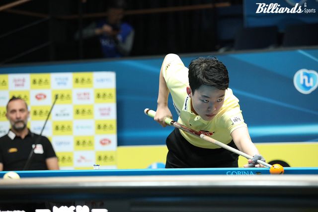 김영원은 산체스에 앞서 8강에서는 세미 사이그너(웰컴저축은행)에게 승리해 3쿠션 레전드 2명을 모두 누르고 우승을 차지했다.