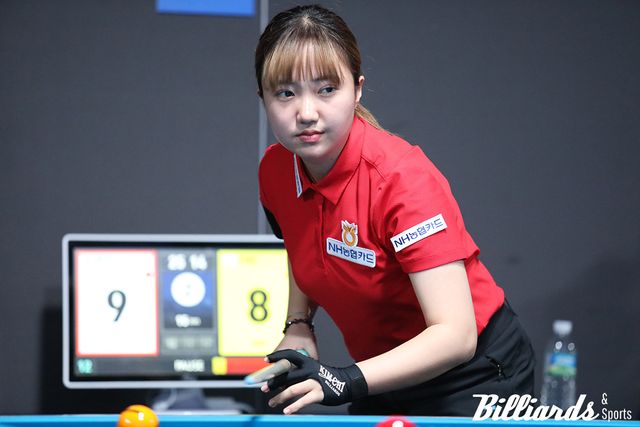 정수빈의 16강전 상대 황민지. 황민지는 32강에서 히다 오리에를 꺾고 16강에 진출했다.